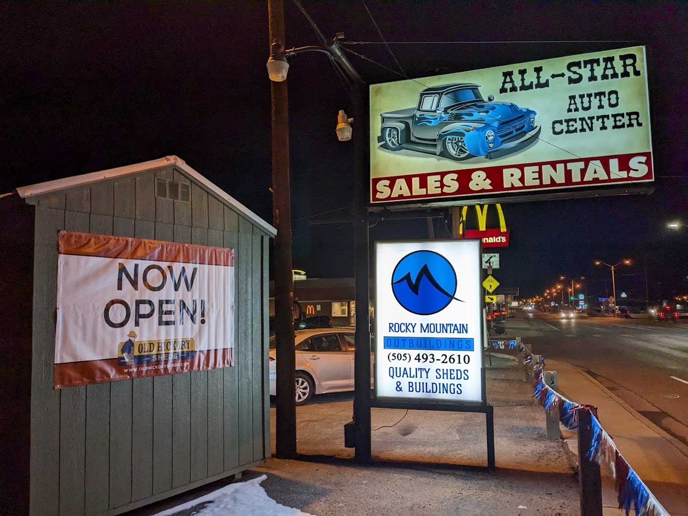 Vehicle fleet at Allstar Auto Center